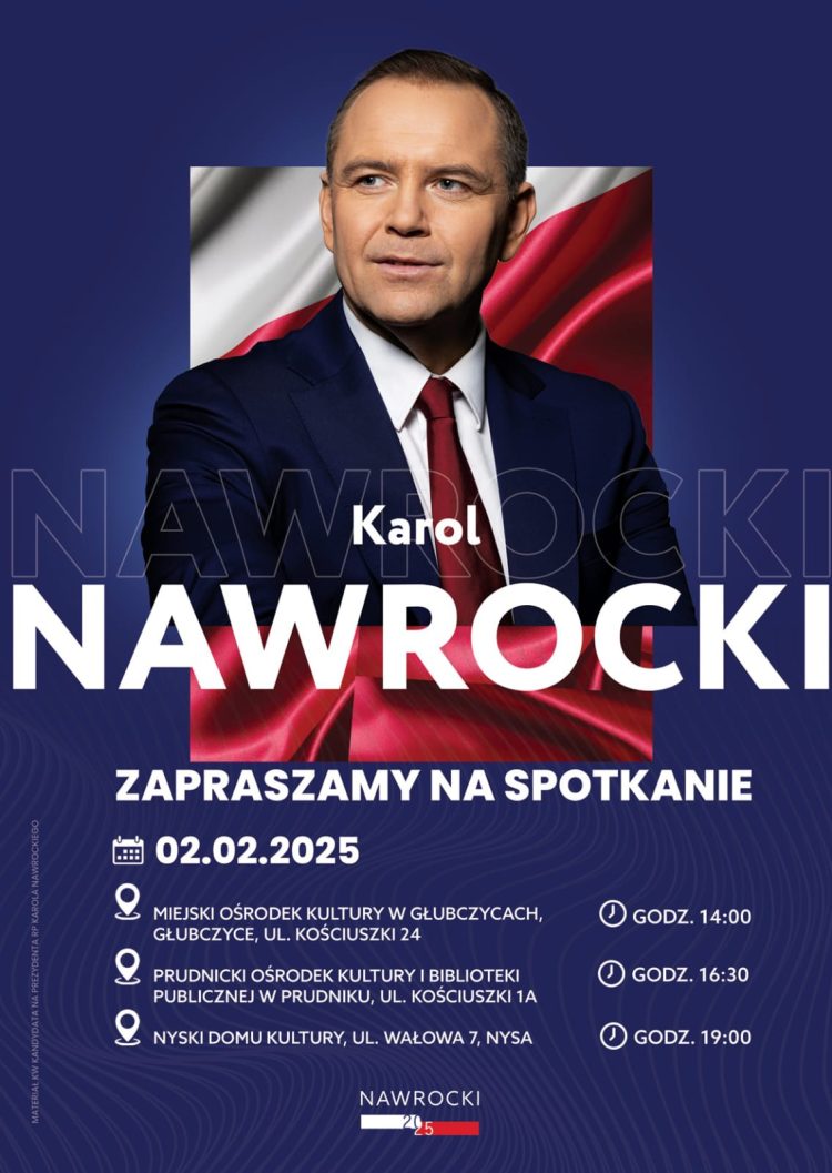 Kampania prezydencka: Karol Nawrocki w Prudniku