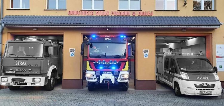 OSP Biała z jednym sprawnym pojazdem