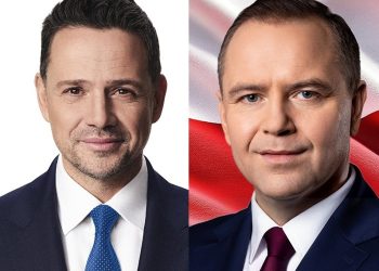 Exit poll: Trzaskowski i Nawrocki w II turze