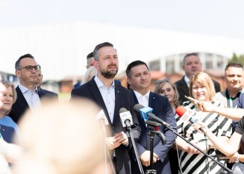 Konferencja prasowa PSL fot. fb Marcina Oszańcy