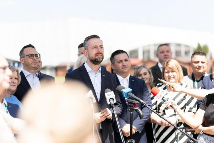 Konferencja prasowa PSL fot. fb Marcina Oszańcy