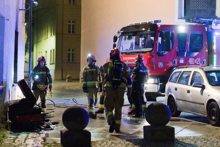 Pożar na ul. Starej – wiemy co się stało
