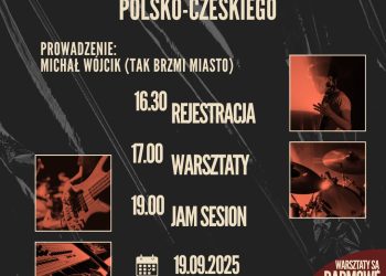 Plakat warsztatów networkingowych w Lubrzy