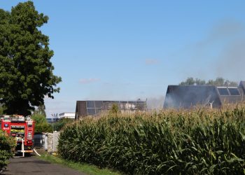 Pożar w Łące Prudnickiej