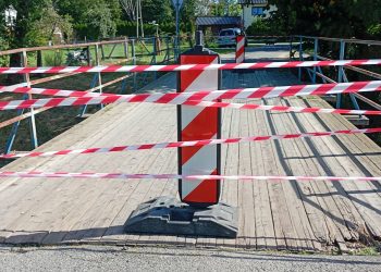 Kolejna przeprawa na Złotym Potoku zamknięta