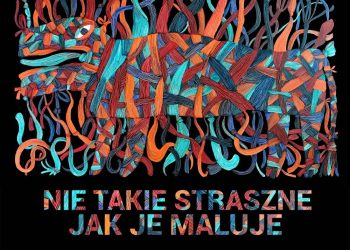 Plakat wystawy Julii Dunaievej