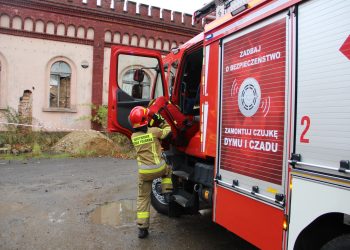 Pracowity wieczór prudnickich strażaków – na szczęście obyło się bez dużych strat