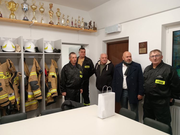 Remiza w Piorunkowicach po remoncie