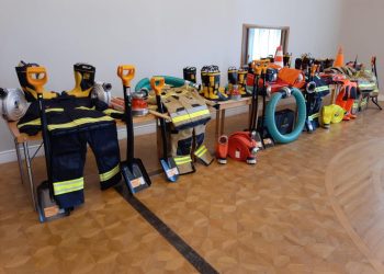 Ochotnicy z Gminy Biała z nowym sprzętem i po kontroli