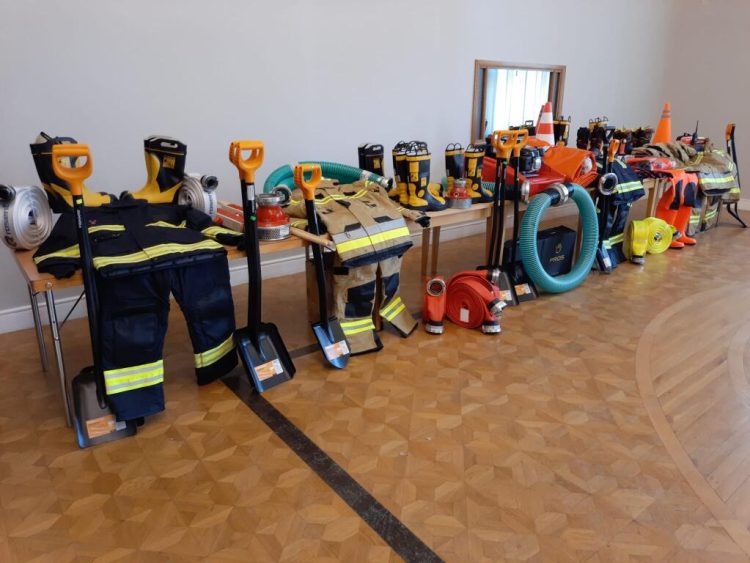 Ochotnicy z Gminy Biała z nowym sprzętem i po kontroli