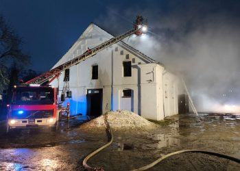 Policja wyjaśnia przyczyny pożaru w Mosznej