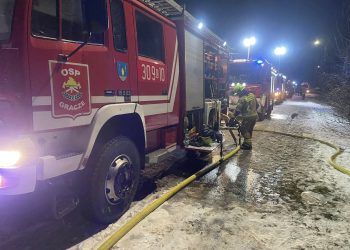 Tragiczny początek roku w województwie- strażacy podsumowali sylwestrową noc